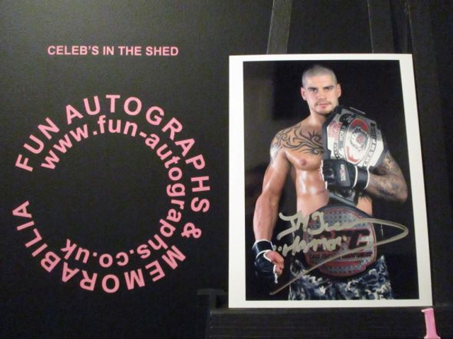 James 'The Hammer' McSweeney Authentic Autographed 6x4.5 Photograph (B1)