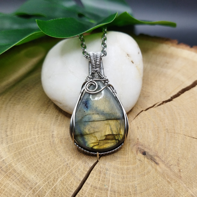 Pendentif Labradorite
