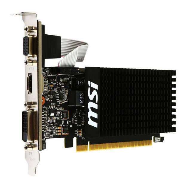 Grafikkarte NVIDIA GeForce GTX710 2GB GDDR3 VGA HDMI DVI PCI-E