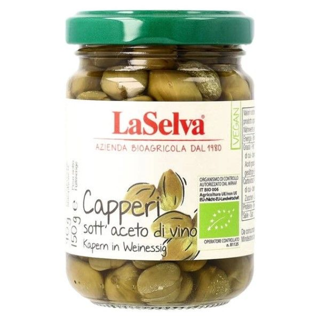LaSelva Kapern in Essig, 150g Glas