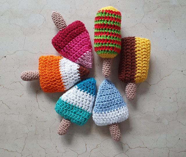 Spielzeug Eis am Stiel