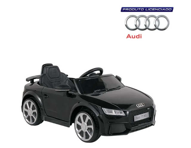 Veículo Elétrico Audi TT RS 12V Preto - Bel