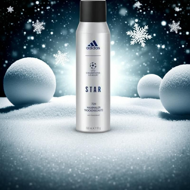 Adidas Champions League Star 72h 150ml | Men’s Body Spray & Deodorant