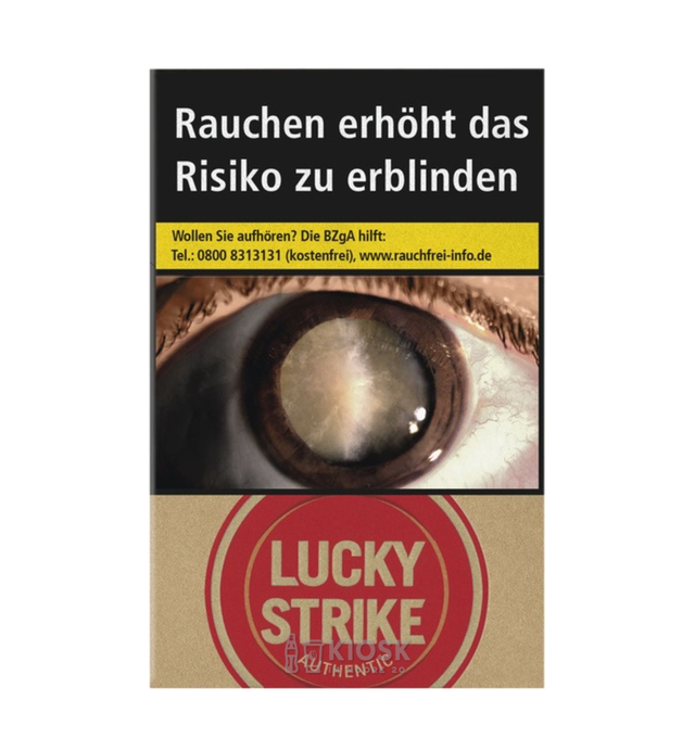 088 | Lucky Strike Authentic Red 20 Stk.