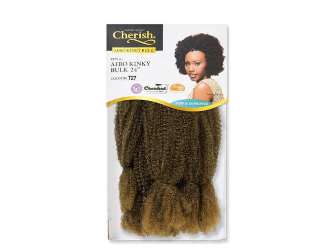 Cherish Bulk - Afro Kinky 24 (Color: T27)