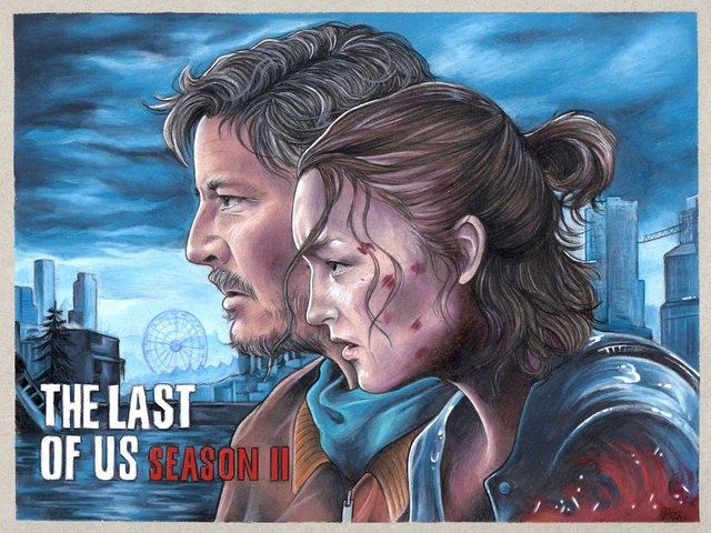 Joel &amp; Ellie Sticker