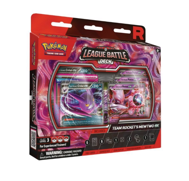 Team Rocket's Mewtwo EX League Battle Deck (inglés)