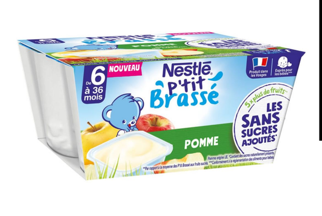 NESTLE P'tit brassé sans sucres ajoutés dès 6 mois