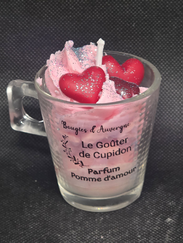 Bougie Le goûter de cupidon Parfum Pomme d’amour