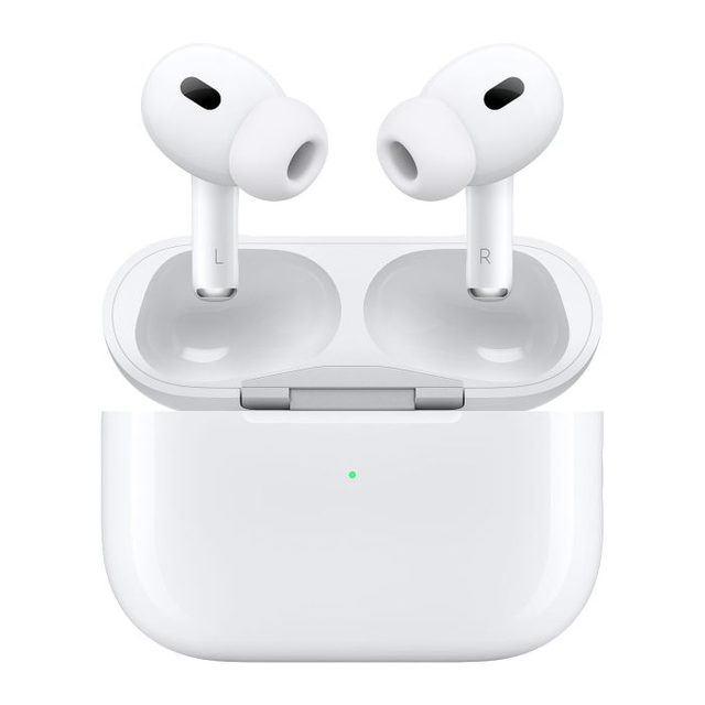 Apple AirPods Pro 2nd Generation with MagSafe Wireless Charging Case - White
