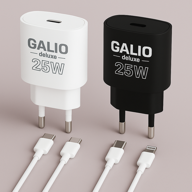🔌 GALIO 25W USB-C Power Adapter