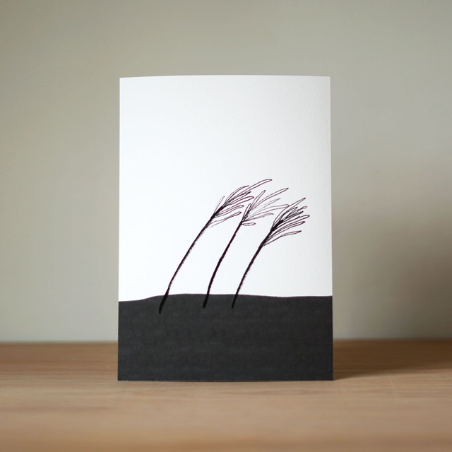 Palm Trees Print A5