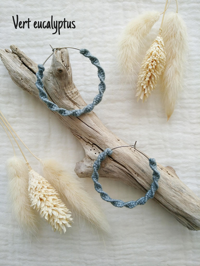 Boucles d'oreilles "LIV" - Argenté ou Doré