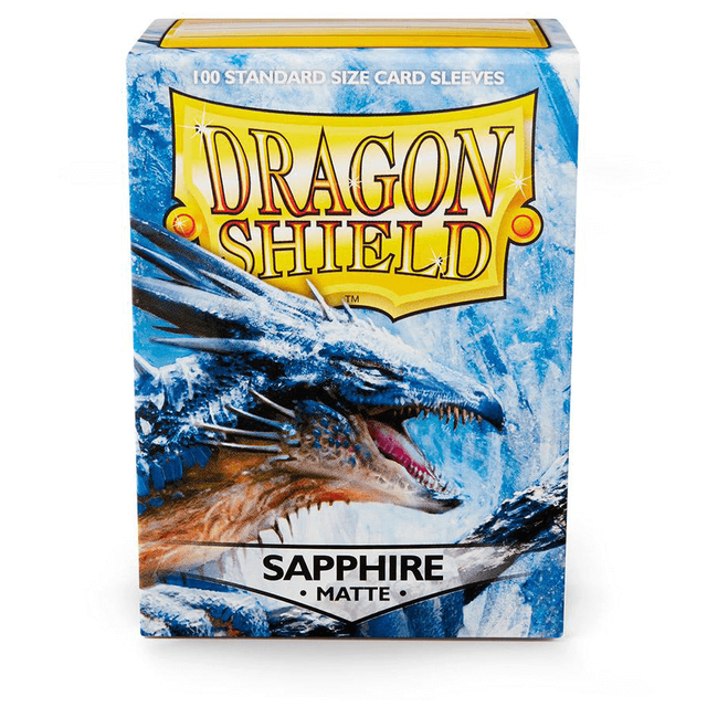 Dragon Shield Sapphire Standard Matte Sleeves
