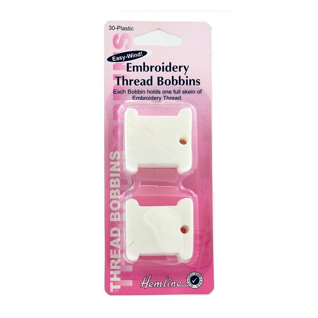 Borduurwikkel kaartjes Plastic Hemline (M3006.PL)