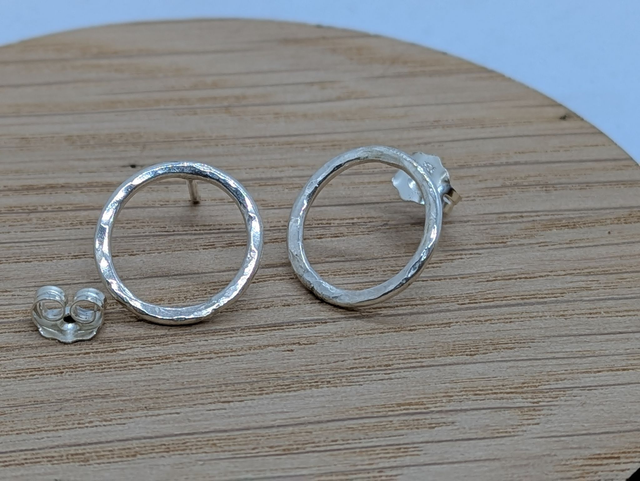 Large Circle Earrings
