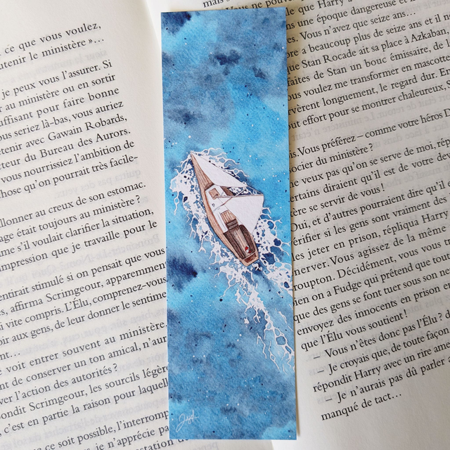 Marque-page - Bretagne - Le Voilier