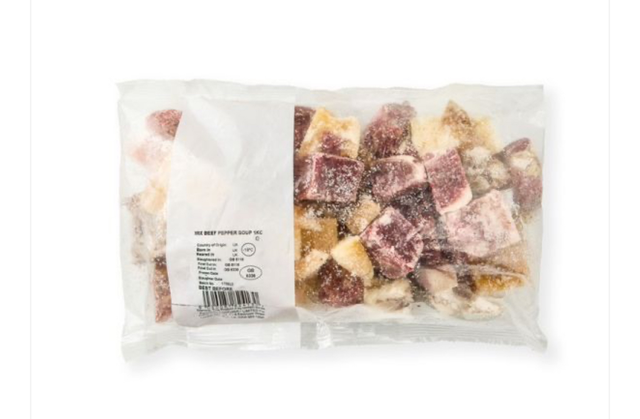 Frozen assorted meat 