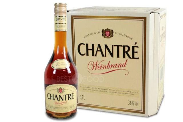 Chantre Weinbrand 36% 0,7l