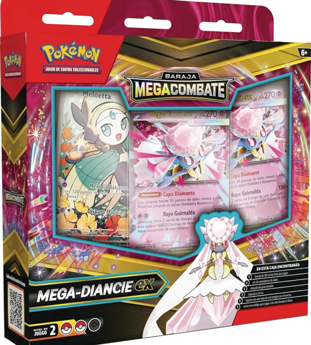Baraja Mega Combate Diancie (Español)