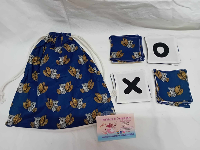 jeu du tic tac toe ou morpion koala