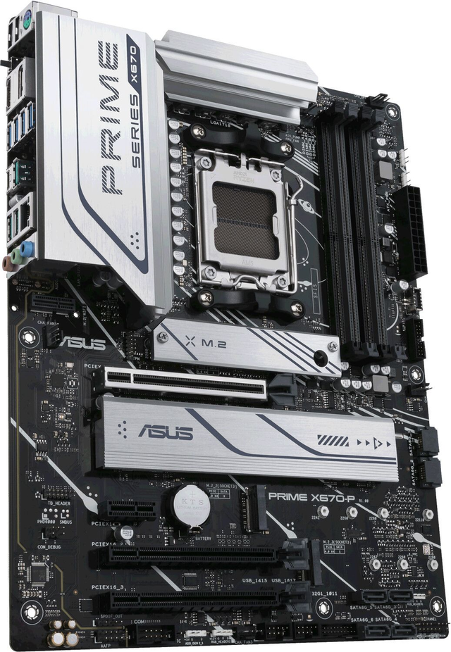 02.3.0005 – Scheda Madre ASUS Prime X670‑P – ATX high‑end nera per Ryzen 7000/8000/9000