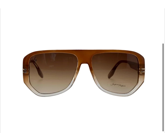 Brown Graduated Frame Sunglasses with Brown Graduated Lenses