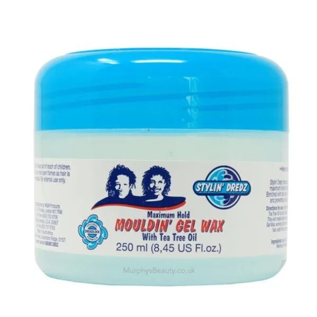 STYLIN' DREDZ: MOULDING GEL WAX - CLEAR 250ML 