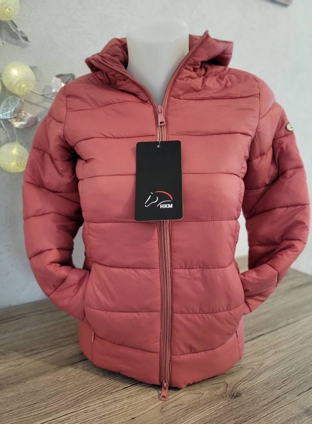 Doudoune HKM Quilted Jacket – Vieux rose – 10/11 ans – Neuve déstockage