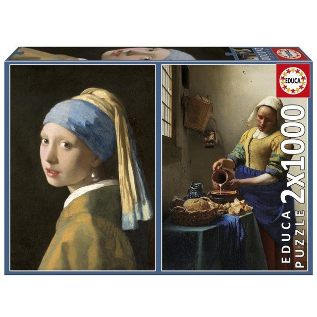 Vermeer 2 X 1000 Peças Puzzle Educa