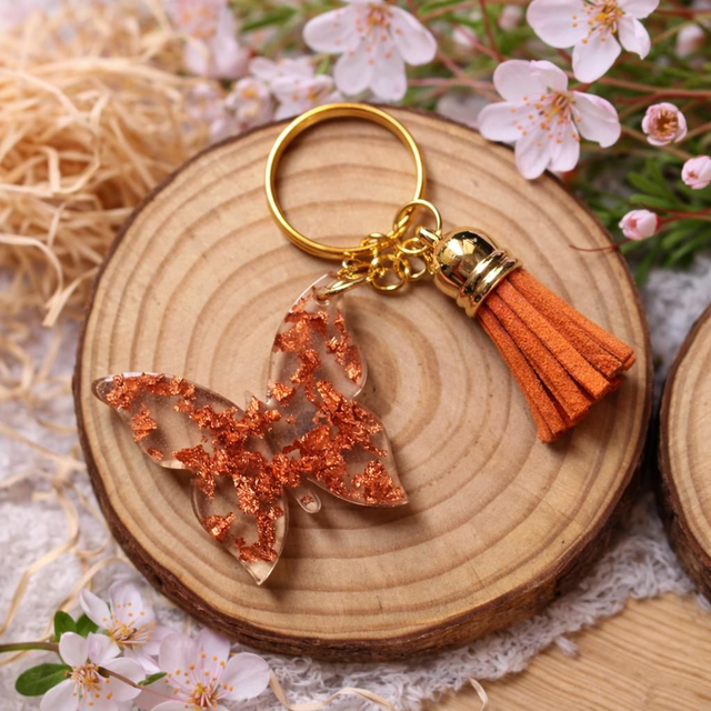 Porte clés papillon PP007