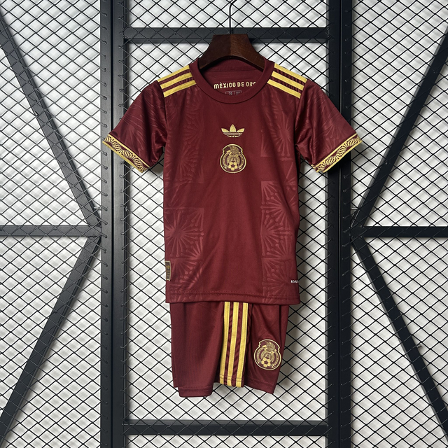 Conjunto camiseta + pantalón NIÑOS México Edición Especial (Rojo) - 25-26