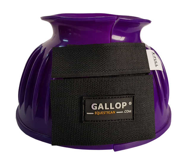 Gallop Over Reach Boots - PURPLE