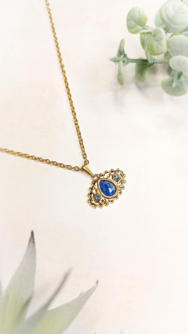 Collier SILMA - Lapis lazuli 