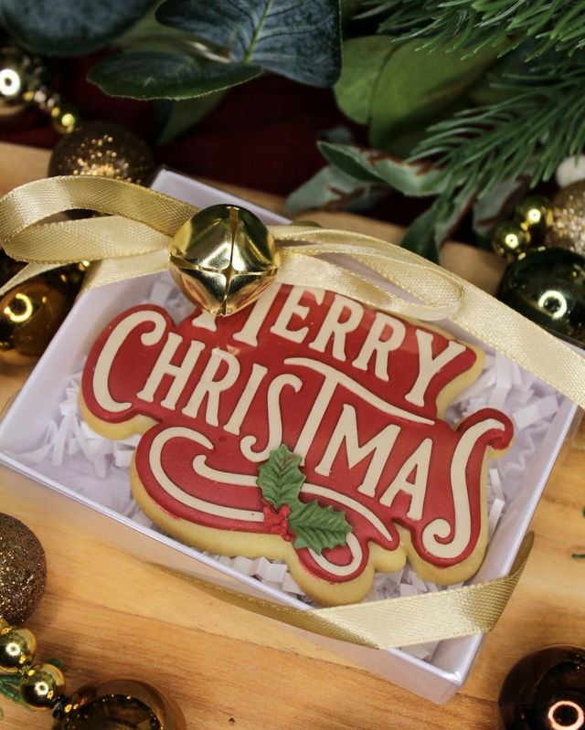 Merry Christmas Luxury Biscuit Gift