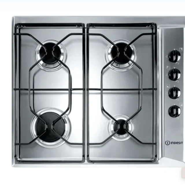Indesit PAA 642 IX/I WE1 Gas Hob - Stainless Steel 