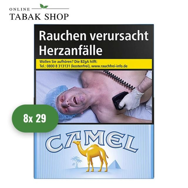 Camel Blue [Blau] Zigaretten "BP XXL" (8 X 25er)