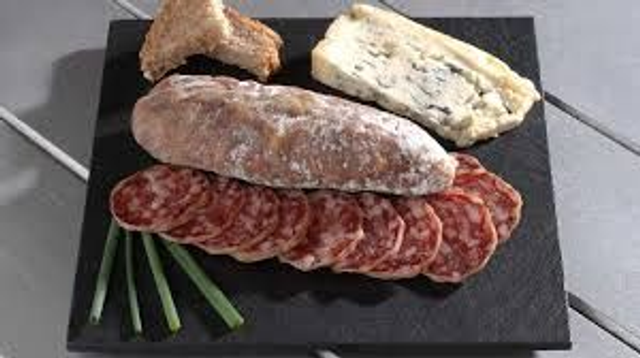Saucisson au bleu d'Auvergne 100 % Français