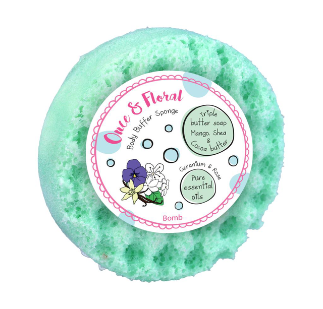 Once and floral body buffer