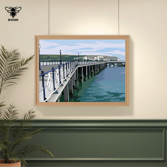 Art Print - Swanage Pier