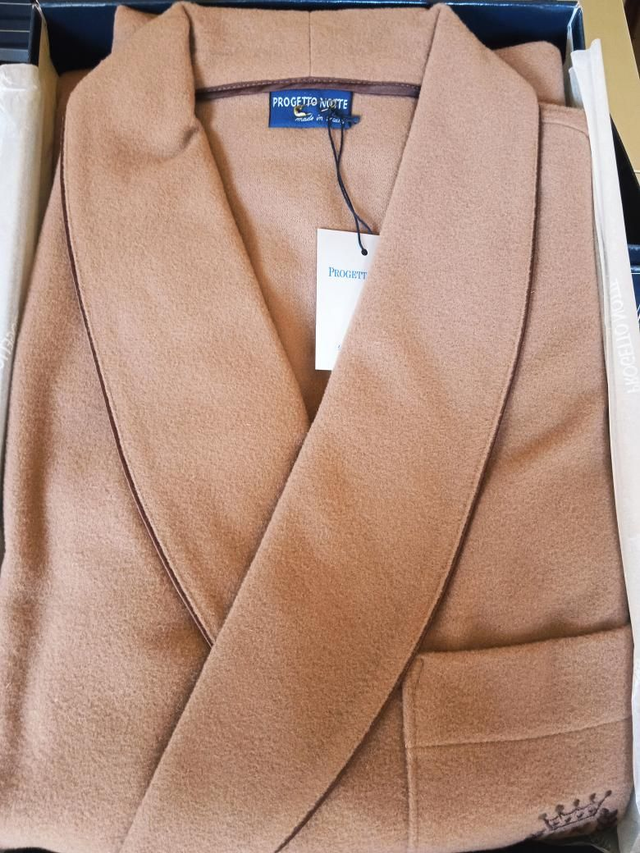 Vestaglia Uomo Progetto Notte Lana