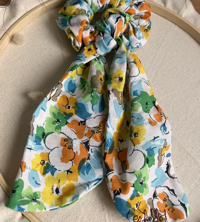 Foulchie t’es belle fleuri orangé