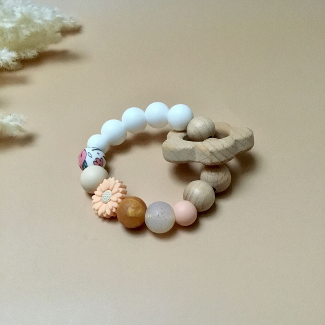 Jouet de dentition zinnia