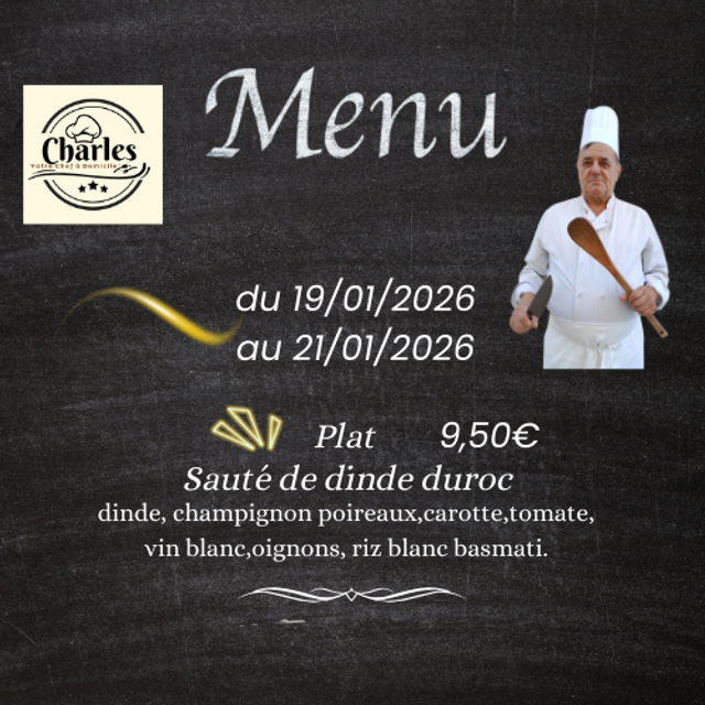 Sauté de dinde duroc - plat 1 personne