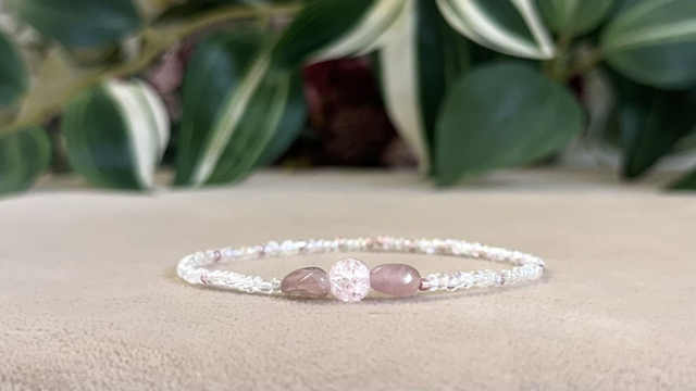 Bracelet | Quartz Rose - Trio 2