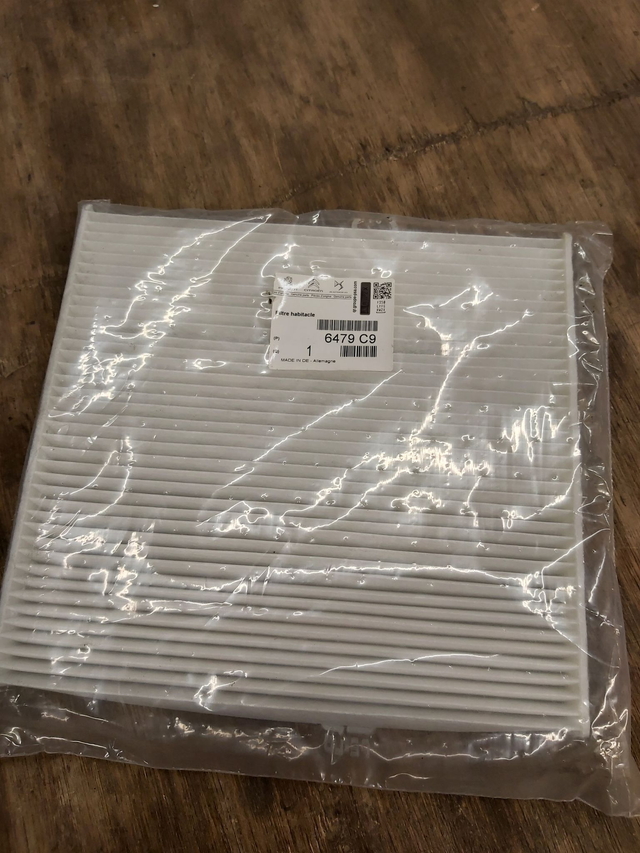 6479C9 - Filtre habitacle