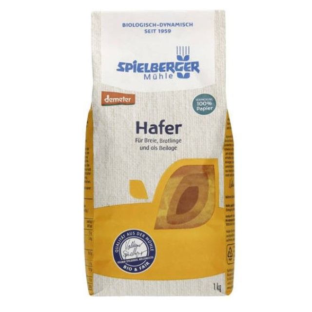 Spielberger Hafer geschält, 1kg Packung