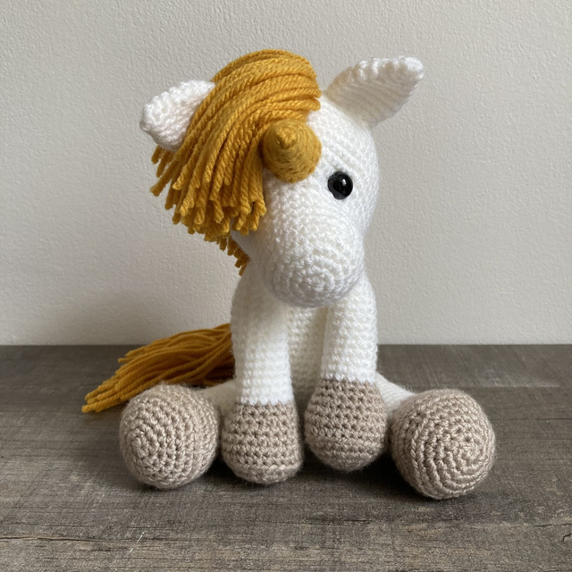 Peluche William la Licorne au crochet