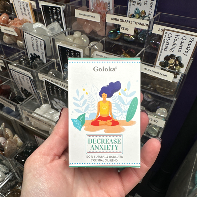 Essential Oil Blend Decrease Anxiety 