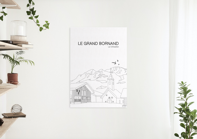 Affiche «  Grand Bornand"